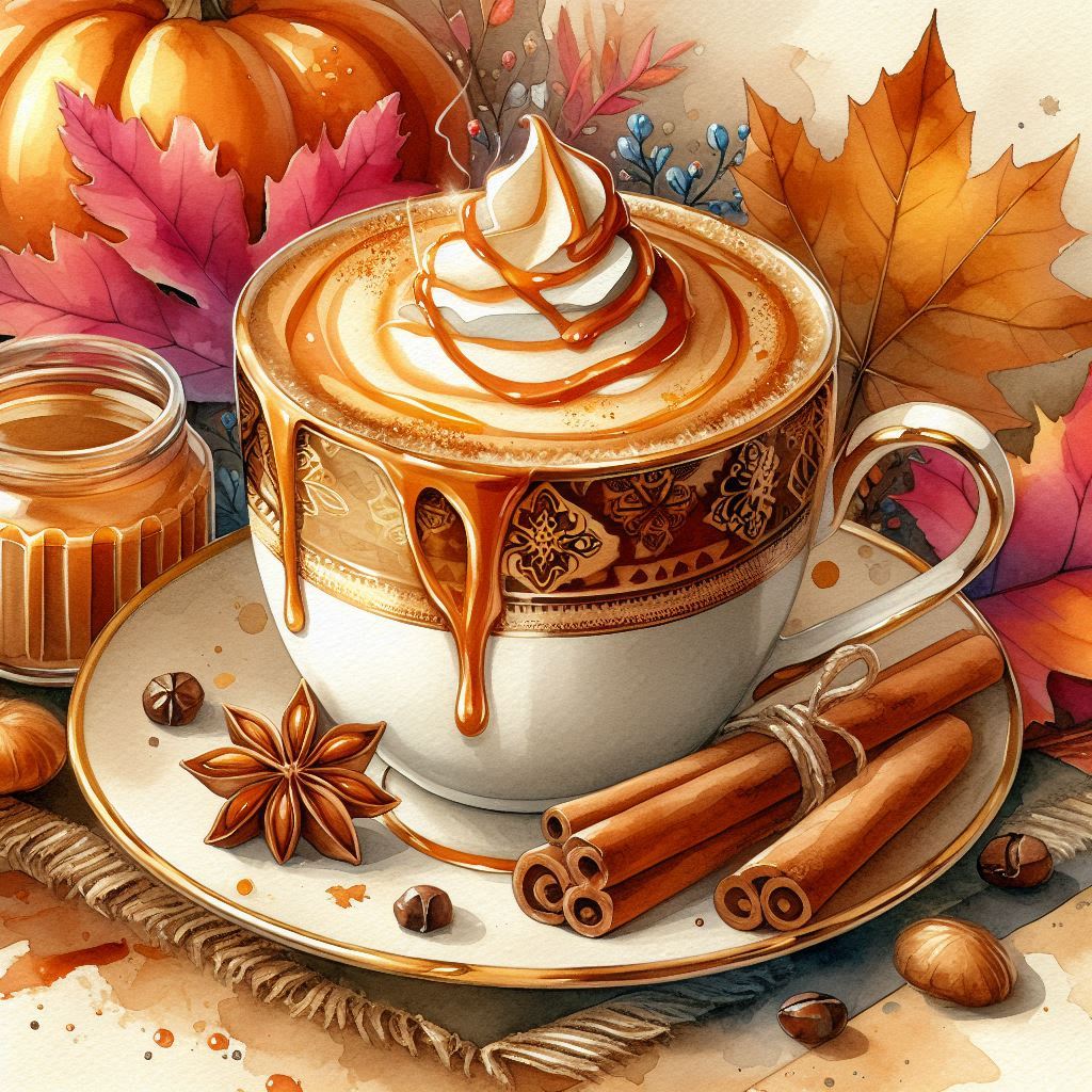 Diamond Painting Duftwachs - Karamell Kaffee