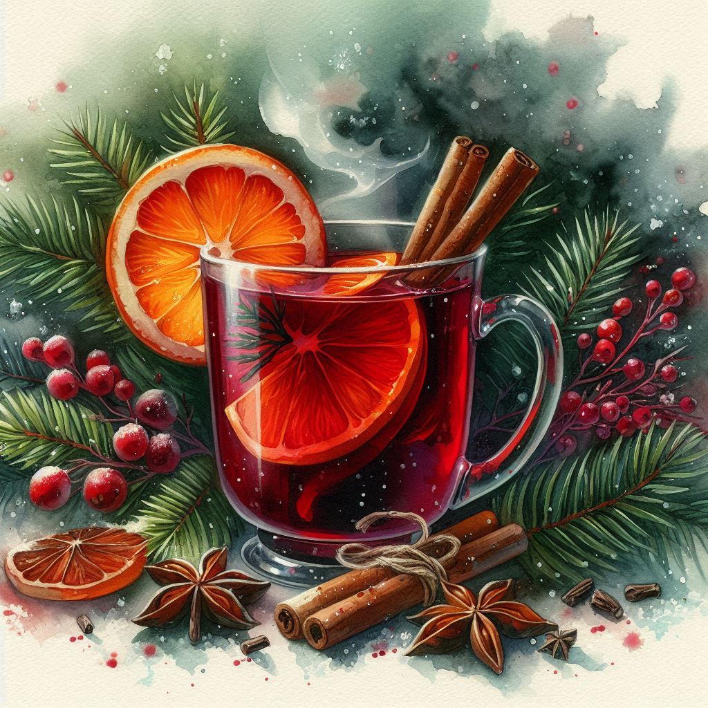 Diamond Painting Duftwachs - Glühwein