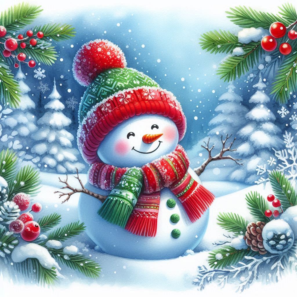 Diamond Painting Duftwachs - Schneemann