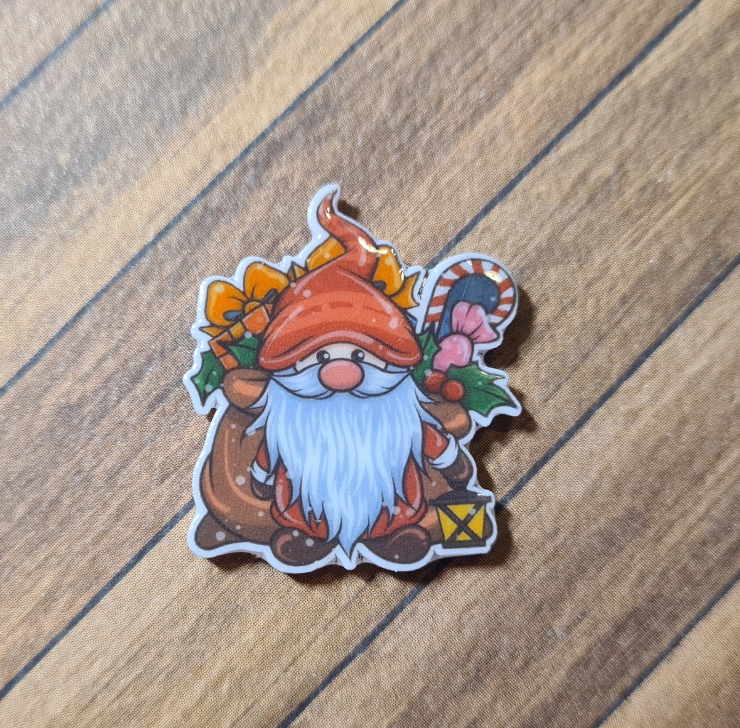 Cover Minder - Gnom mit Weihnachtssack