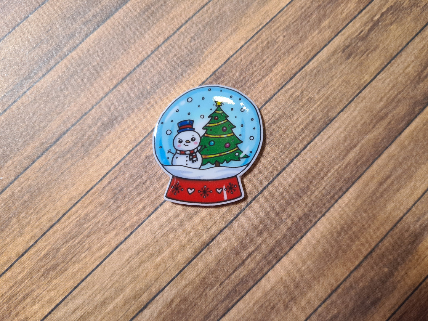 Cover Minder - Schneekugel Schneemann