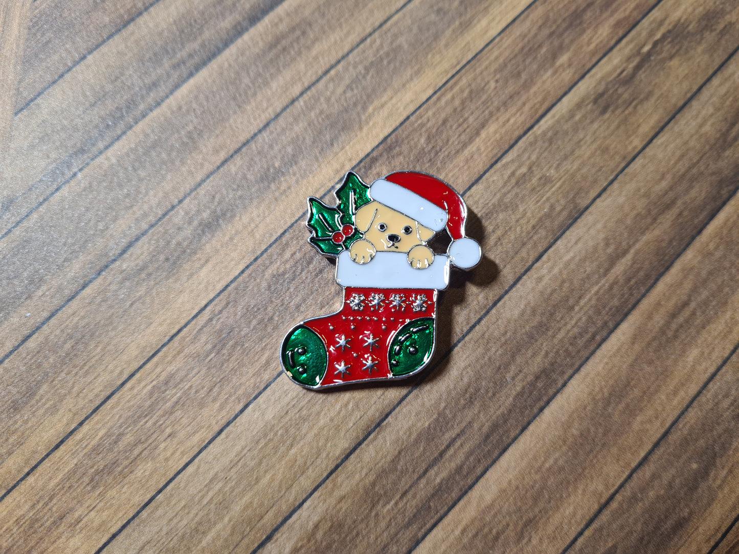 Cover Minder- Weihnachtssocke mit Hund