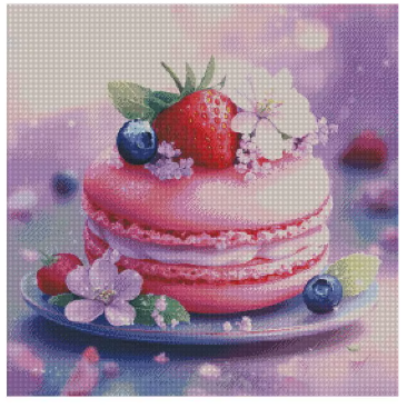 05 B-Ware - Erdbeer Macaron