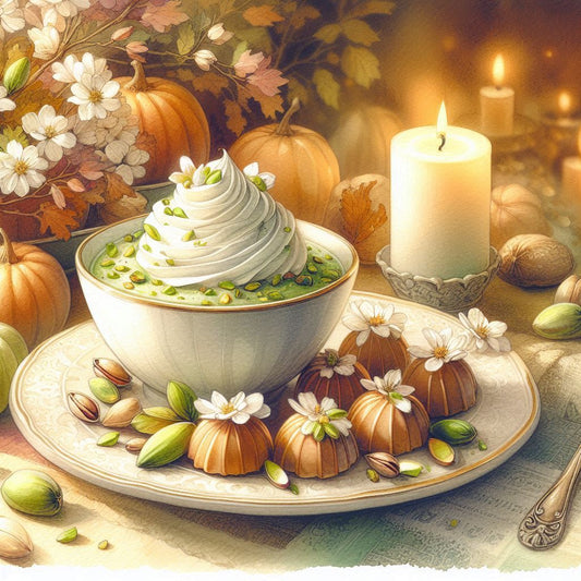 Diamond Painting Duftwachs - Marzipan & Pistaziencremé