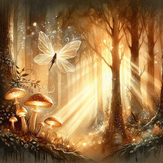 Diamond Painting Duftwachs - Zauberwald