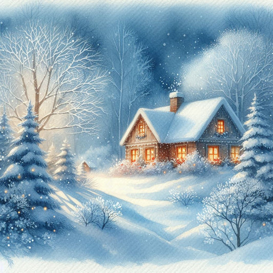 Tabby - Winterlandschaft