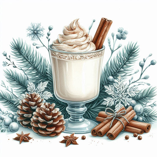 Diamond Painting Duftwachs - Eierlikör