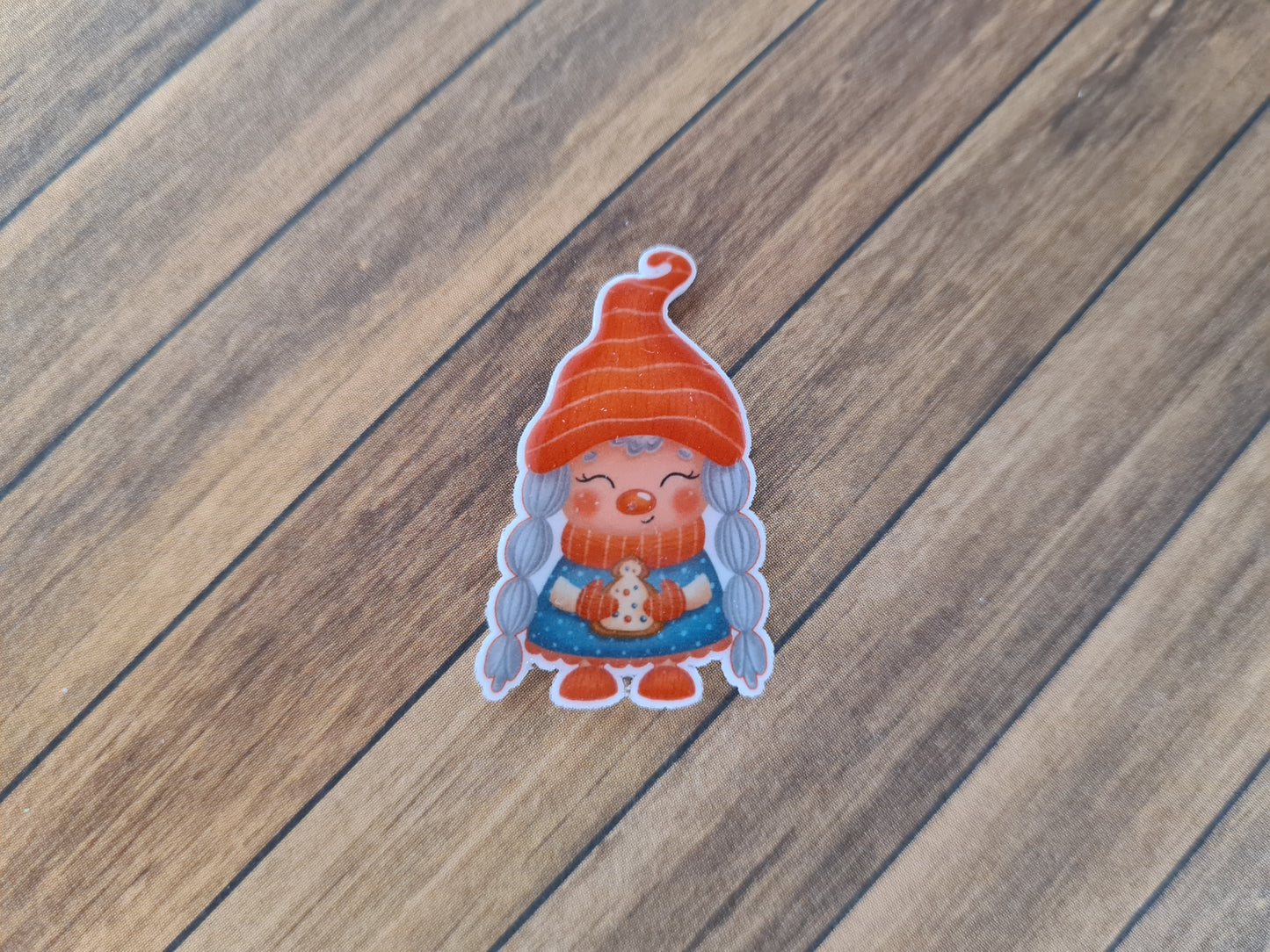 Cover Minder - Gnommädchen mit Lebkuchen