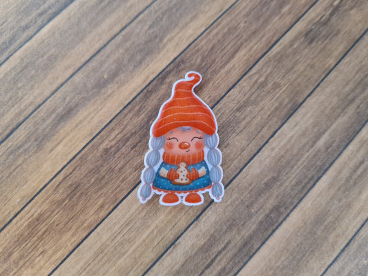 Cover Minder - Gnommädchen mit Lebkuchen