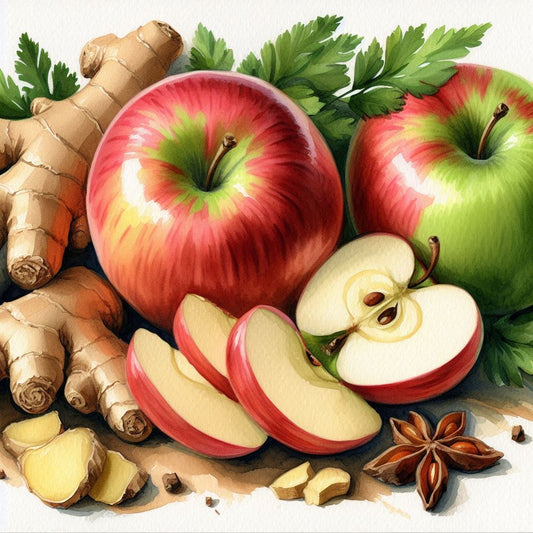 Diamond Painting Duftwachs - Apfel & Ingwer