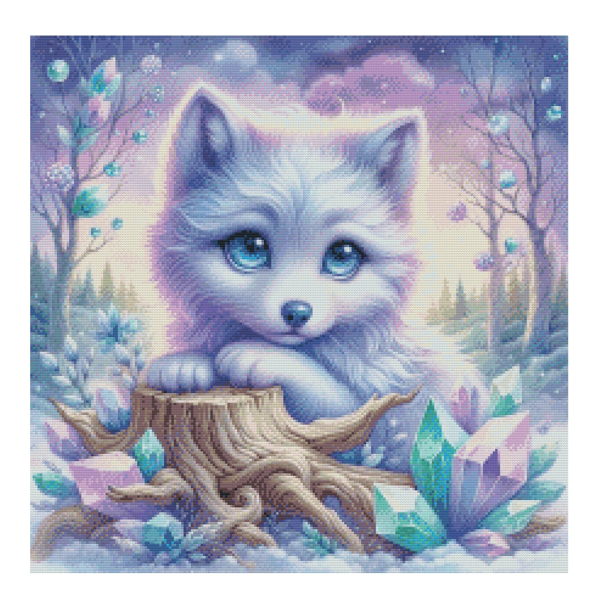 Kristall Wolf