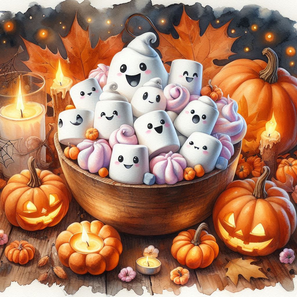 Tabby -  Spooky Marshmallows